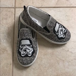 GAP Star Wars boy slip on shoes size 3 big kid